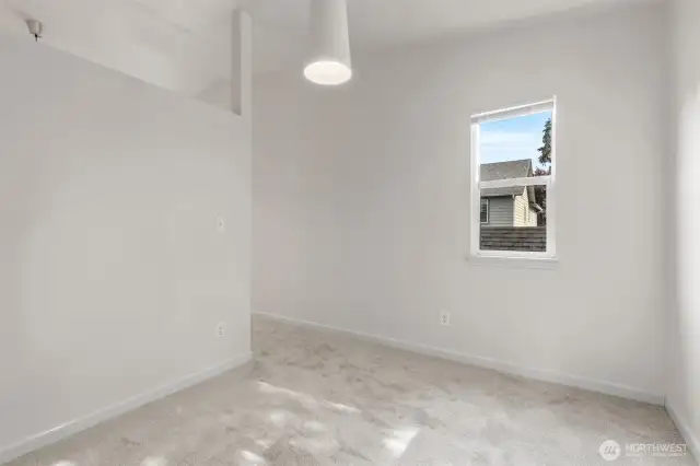 3 of 8 bedrooms each with on suit bathroom. Each with keyed entry.  This room has upgraded kitchenette and studio style living room/bedroom.