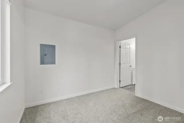 4 of 8 bedrooms each with on suit bathroom. Each with keyed entry.