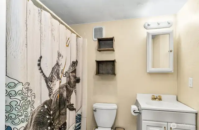 3rd BATH- IN the detached Art Studio / Office