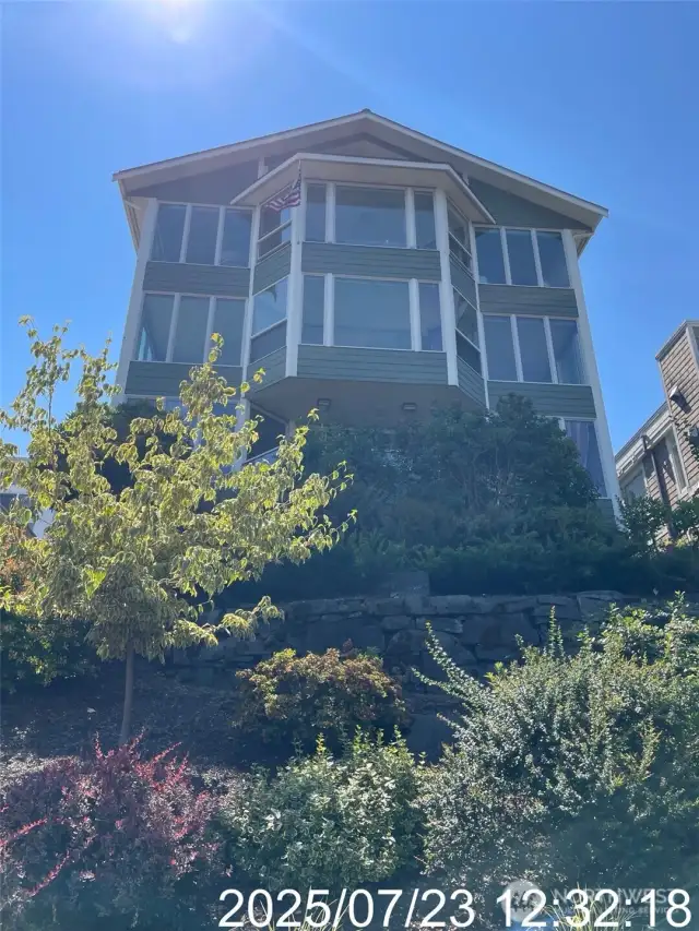 Front of building