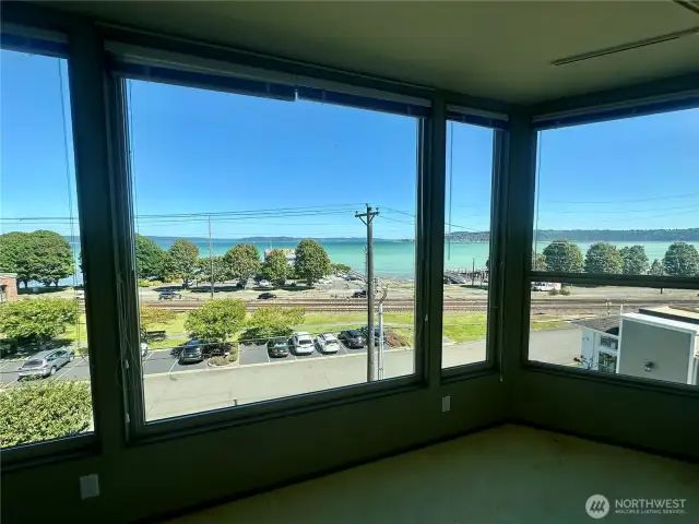 View from dining room
