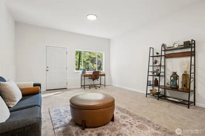 Family Room on Lower Level