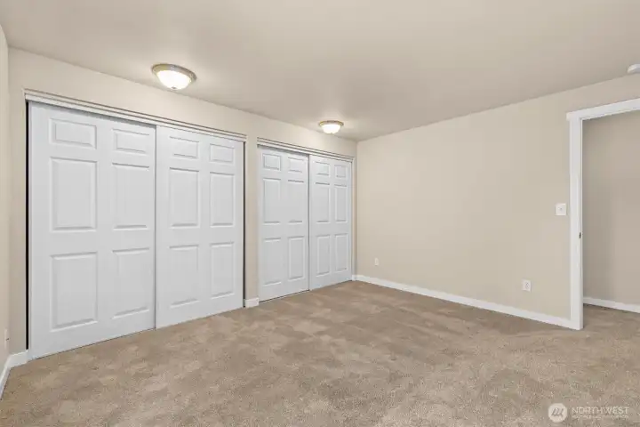 Tons of closet space