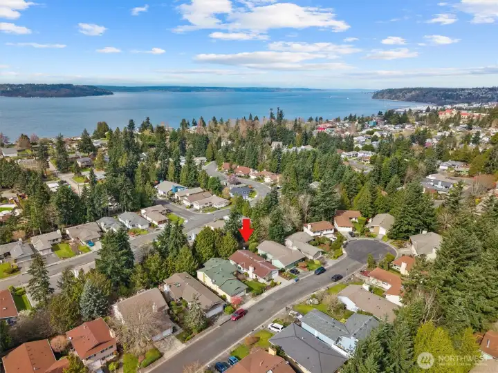 Short distance to Saltwater state park