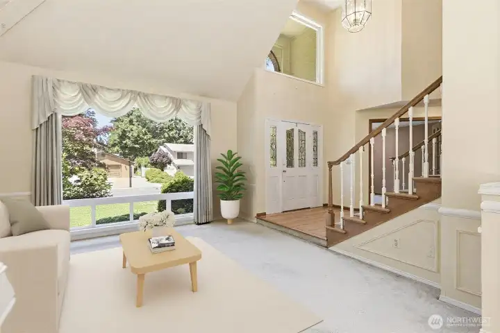 FORMAL LIVING TO FOYER