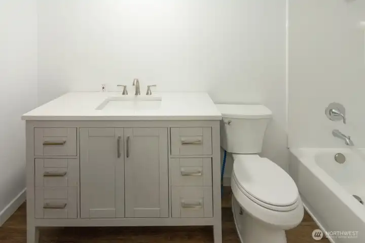 Guest bath vanity