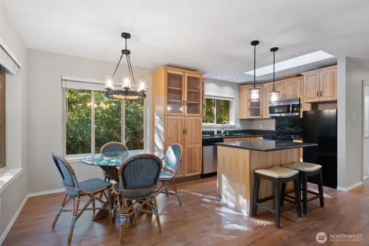 Kichen is so efficient!  Lots of storage!