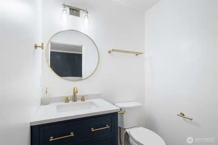 Bathroom off second bedroom