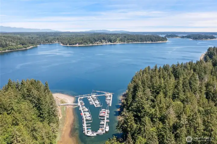 Our new Indian Cove Marina