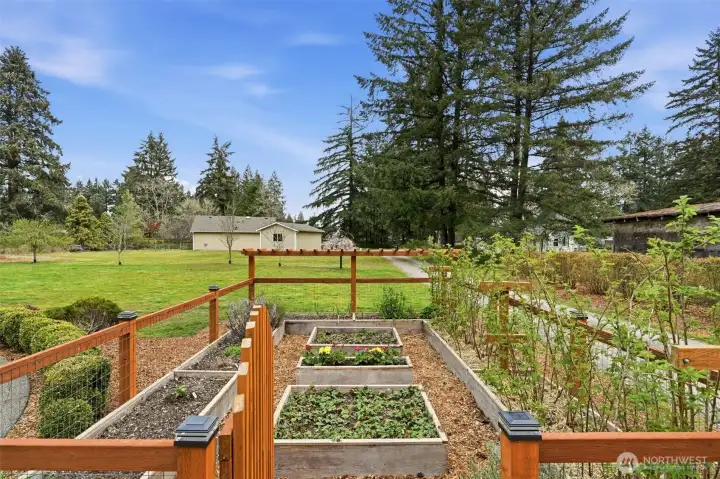 One of the dream garden spaces