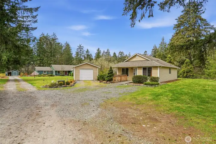 Detached Additional Dwelling Unit with its own 1 Car Garage.
