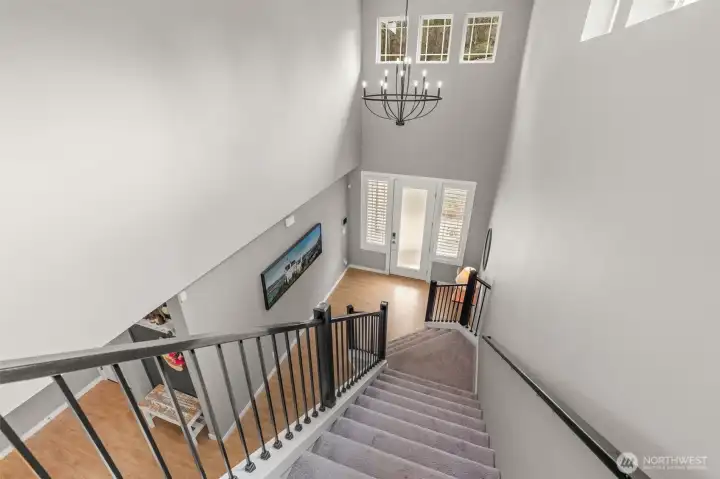 What a grand foyer!