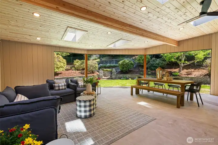 You'll love having this space to enjoy year-round.