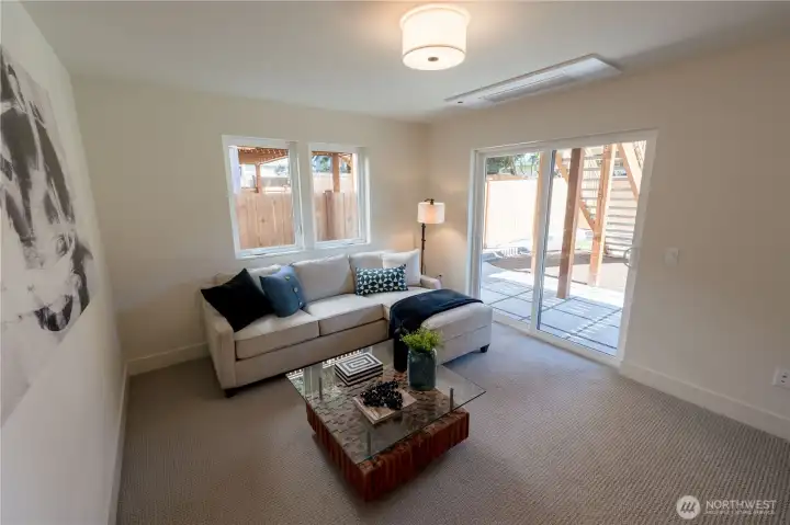 First Floor Bedroom or Family Room
