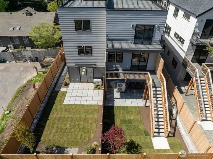 13540 Unit A back yard is
