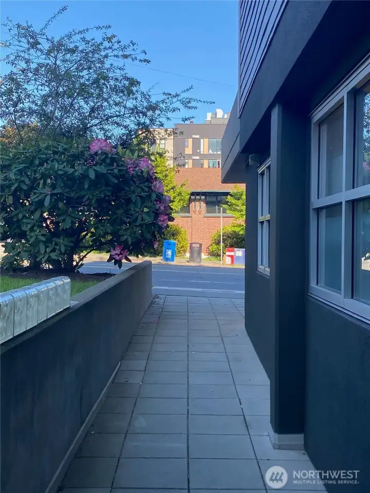 Entry way - with new paint!
