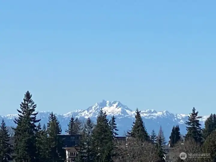Mountain views on clear day!