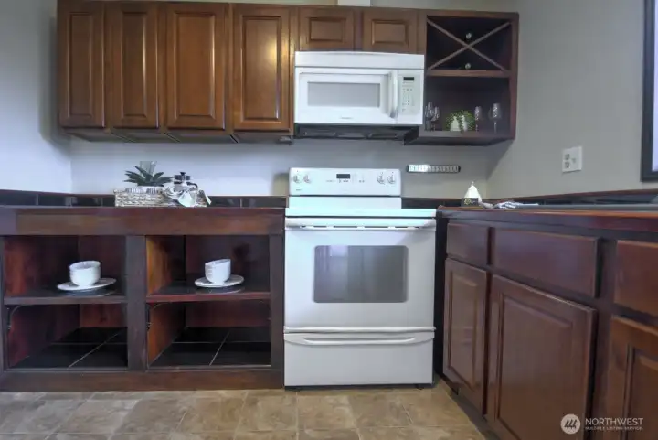 Another view of the kitchen - all appliances are included