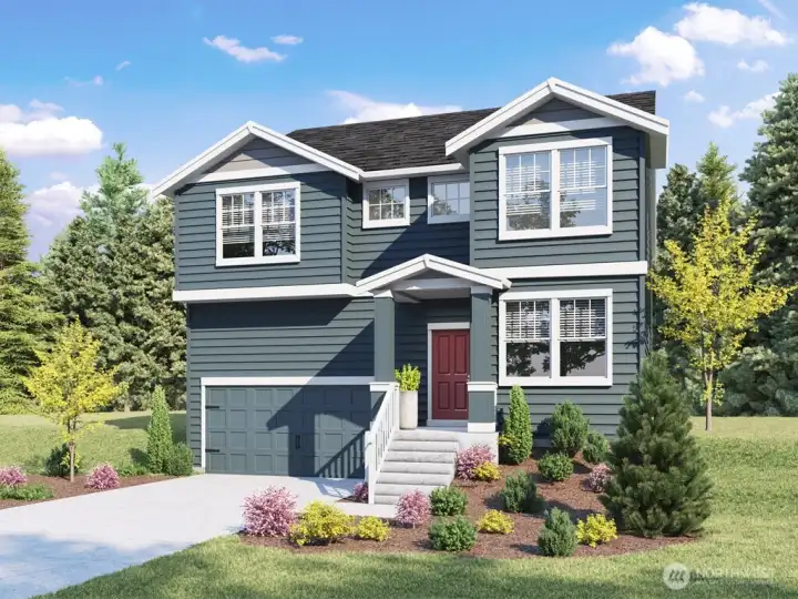 Ashland Rendering: Disclaimer: Rendering is artist interpretation, color, finishes, features, will vary, landscaping, hardscape, will vary. Ashland Rendering: Disclaimer: Rendering is artist interpretation, color, finishes, features, will vary, landscaping, hardscape, will vary.