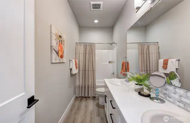 Lower full bath