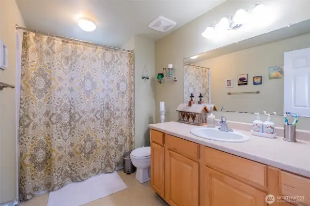 Bathroom of living area