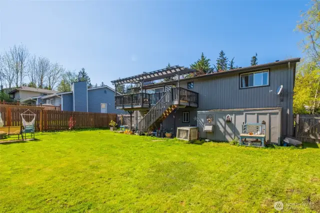 Wow - Lots of outdoor space.