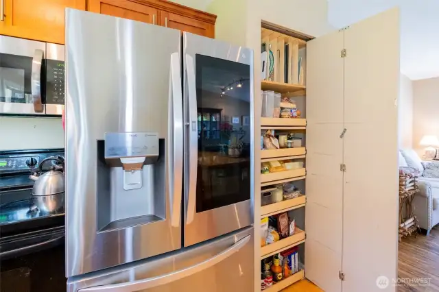 Double Tap on the Glass to Reveal Contents inside