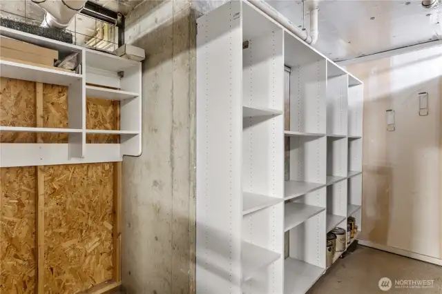 Oversized storage