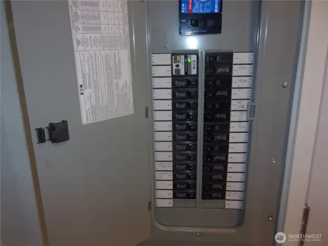 New electrical service was just installed.