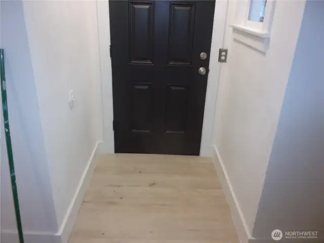 Entryway from front door.