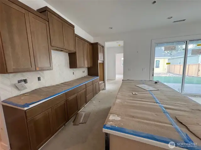 Kitchen cabinets