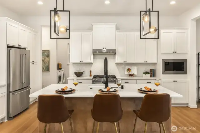 Kitchen island  *Photos for illustrative purposes only; taken from a similar model"