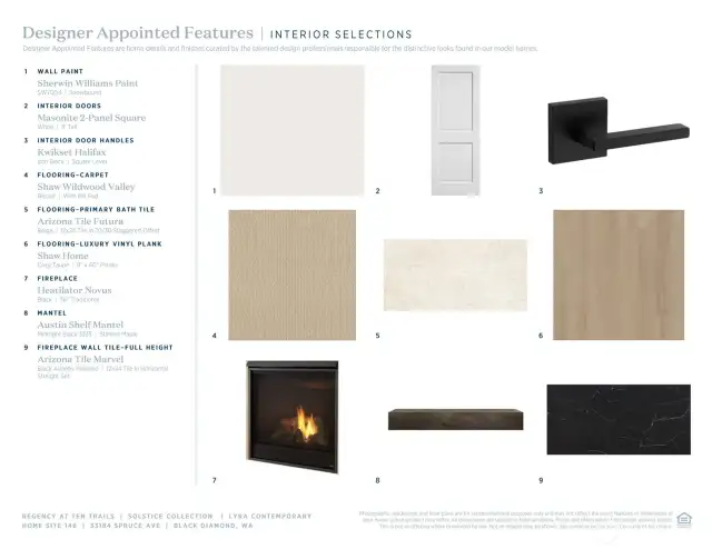 Interior finishes