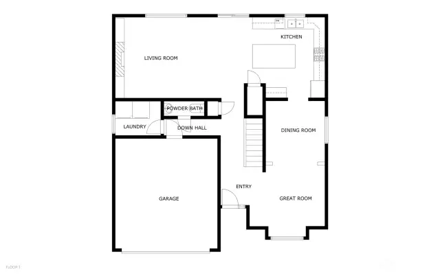 First floor floorplan