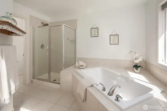 Great soaking tub