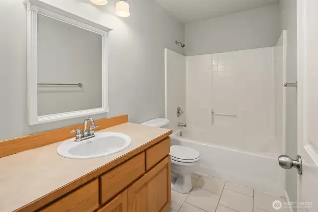 Upstairs bathroom
