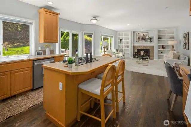 Open concept living