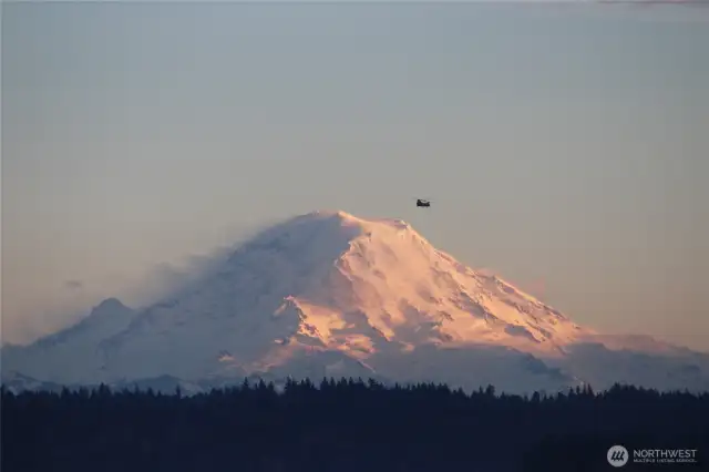 Stunning View of Mt Rainier