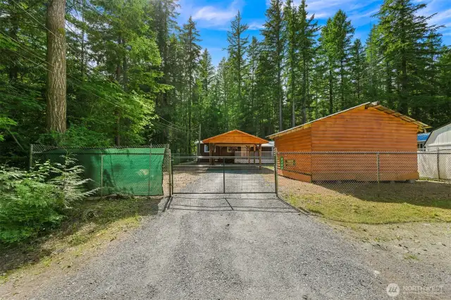 Front view of home