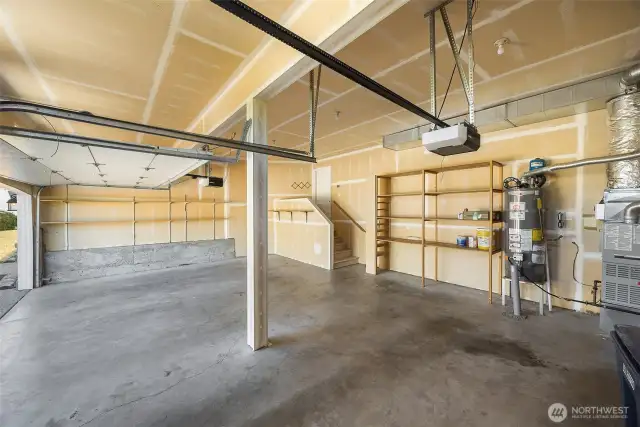 A rare 3-car garage and wide driveway offers space for everyone's vehicles and/or gear!