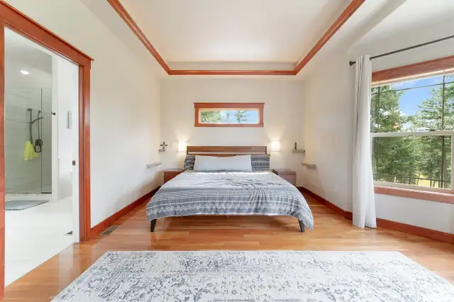 Primary suite with amazing views