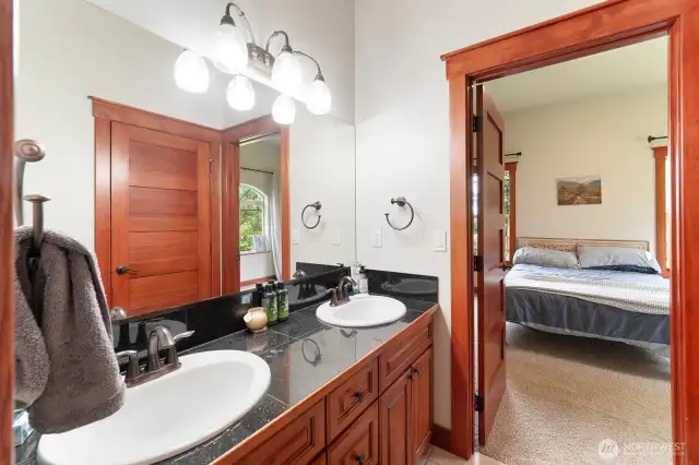 Full Jack & Jill style bathroom