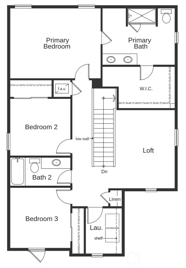 rendering for illustrative purposes only. buyer can choose from floorplan options and design finishes!