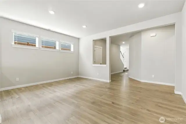 The dining area is the heart of the home and the perfect place to entertain guests.