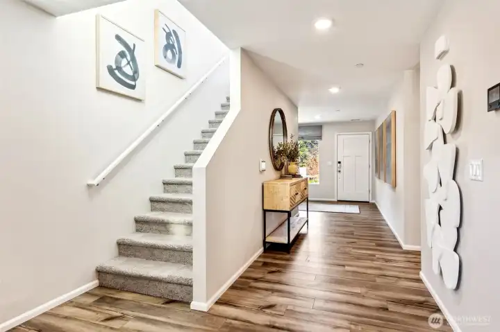 Photos are from the Noah model home on Lot 28. Finishes, upgrades, and features will vary.