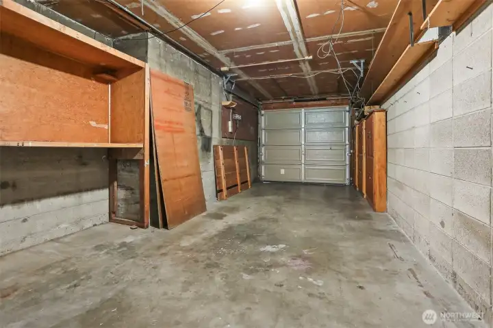One-car garage
