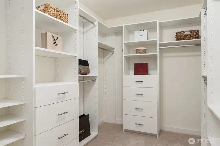 Primary Walk in Closet