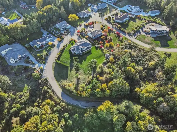 500 feet above the water, the top of the Utsalady Heights neighborhood is unsurpassed for it's views.