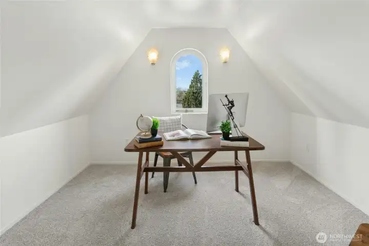 Will this upper level room be your home office, guest space, or…?