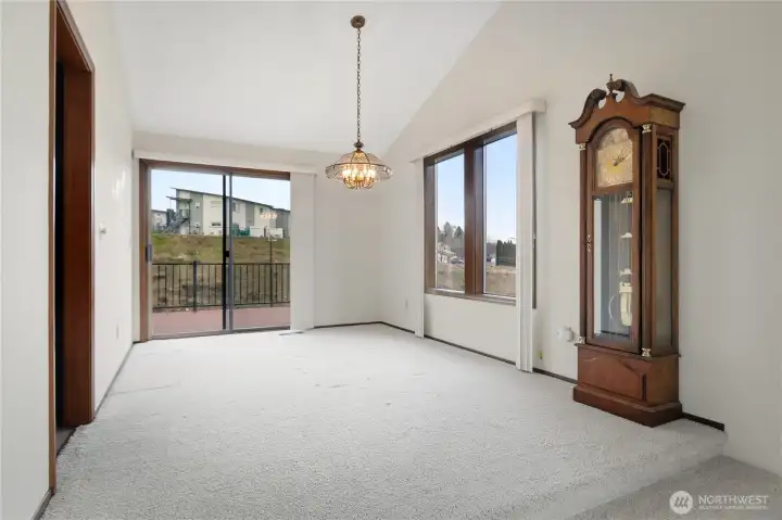 Make Memories Here - Formal Dining Space with Easy Deck Access